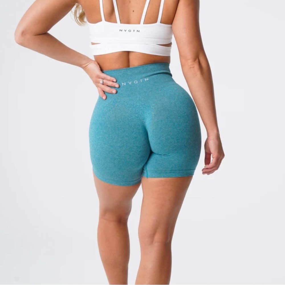 NVGTN pro shorts teal